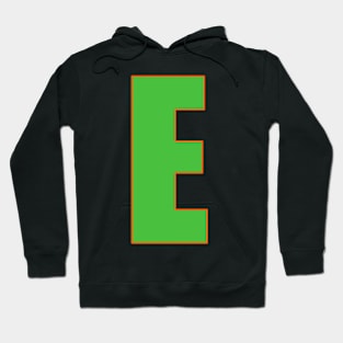 Gallant in Green: E's Defining edge Hoodie